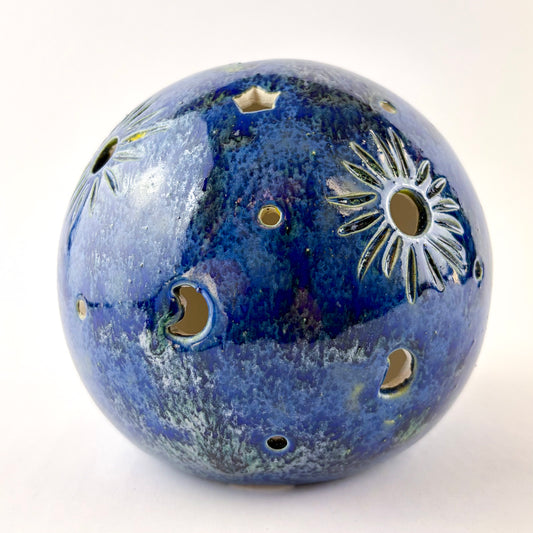 Lichtkugel "Sonne, Mond und Sterne"