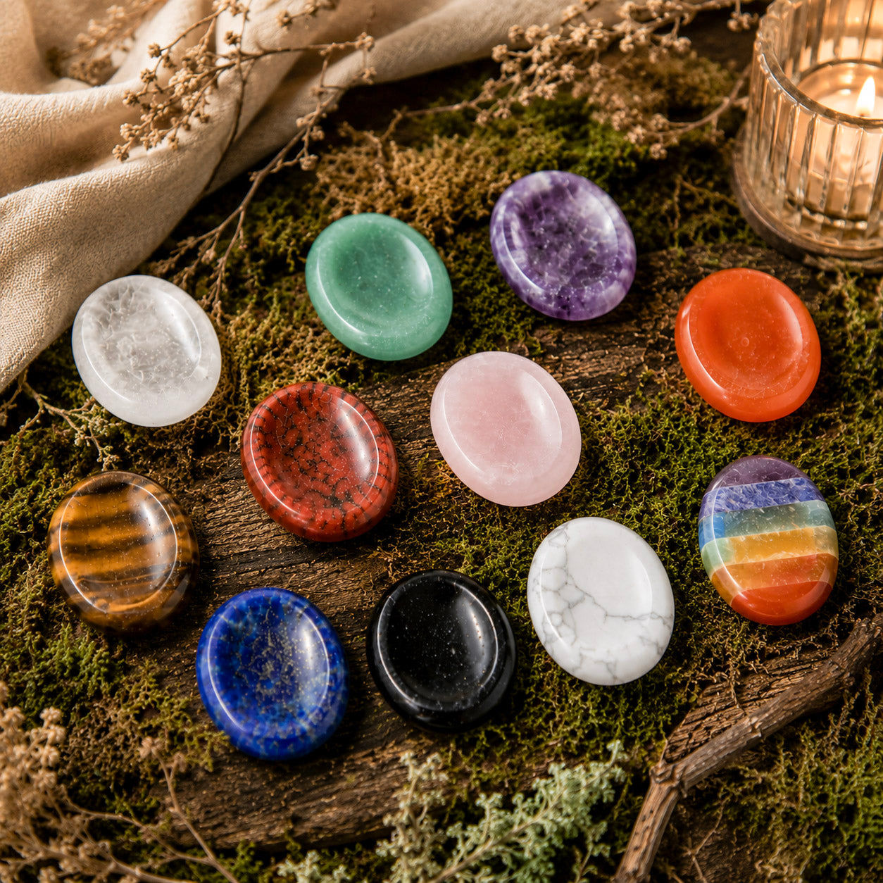 Sorgensteine ("worry stones") - Handschmeichler