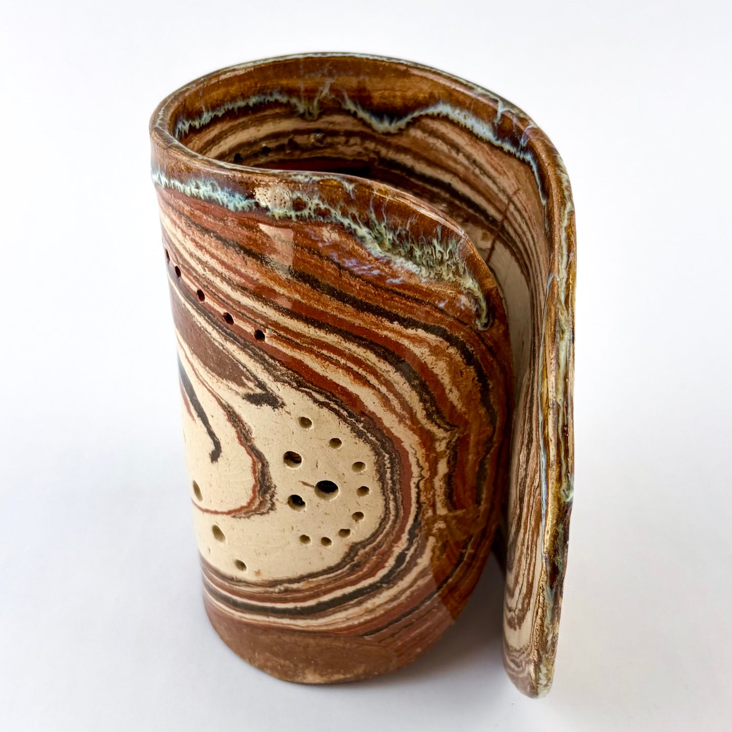 Teelichthalter "Marmor"