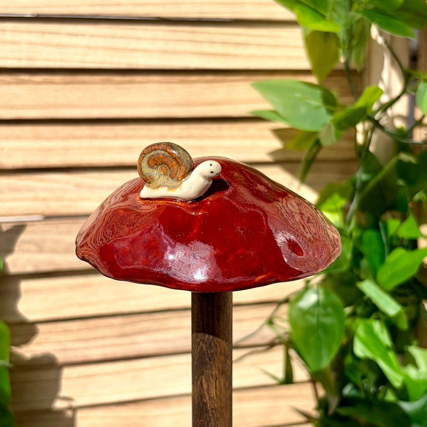 Gartenstecker Pilz