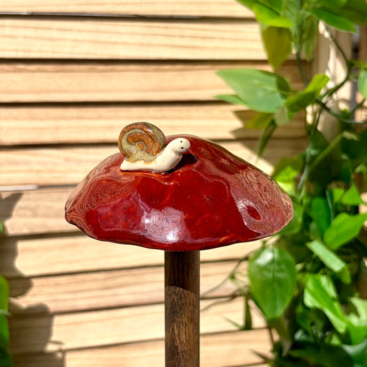 Gartenstecker Pilz