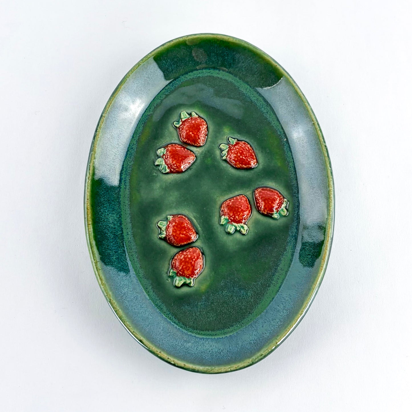 Seifenschale "Erdbeeren"