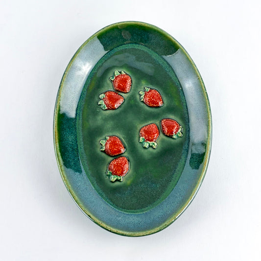 Seifenschale "Erdbeeren"