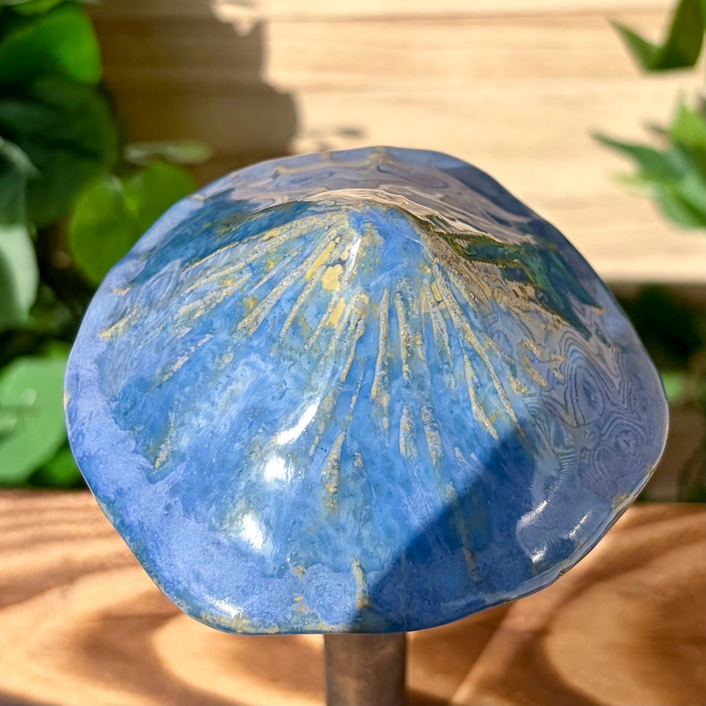 Gartenstecker Pilz