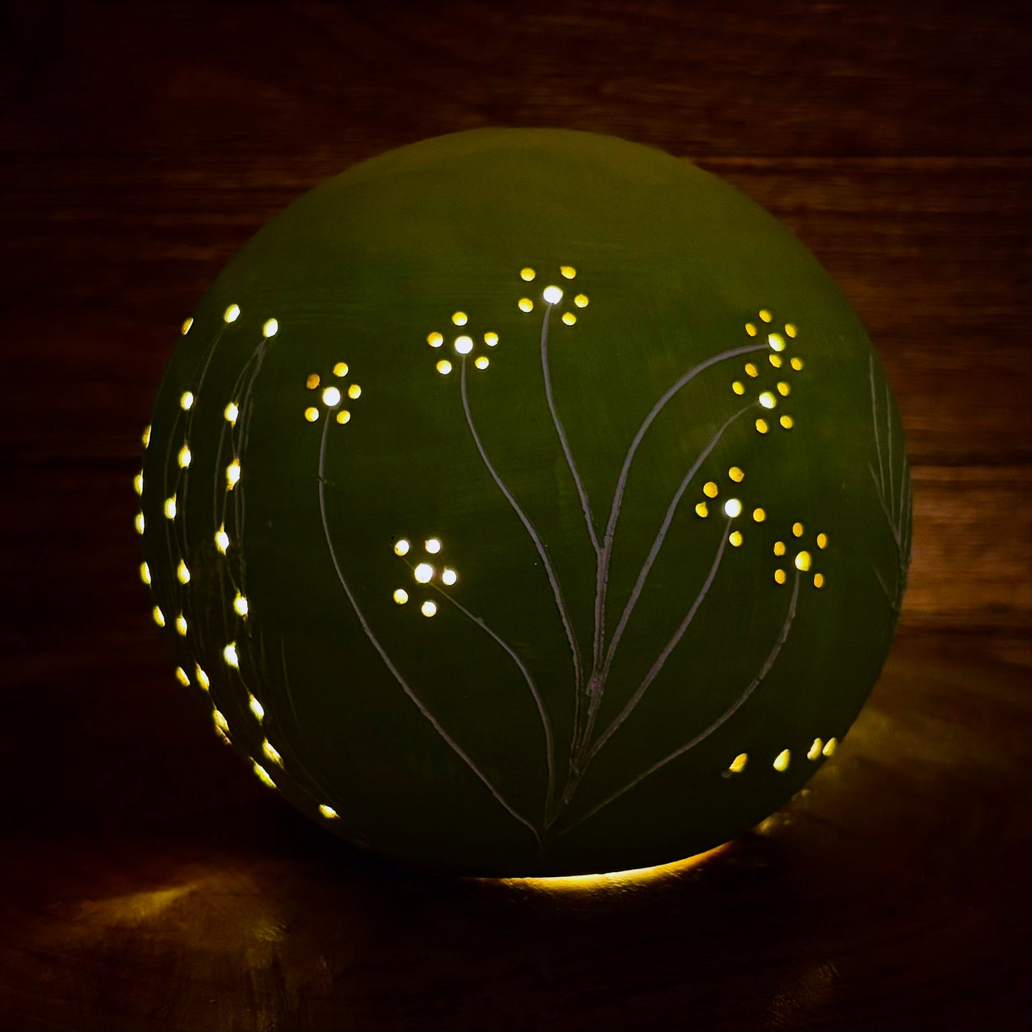 Lichtkugel "Frühling"